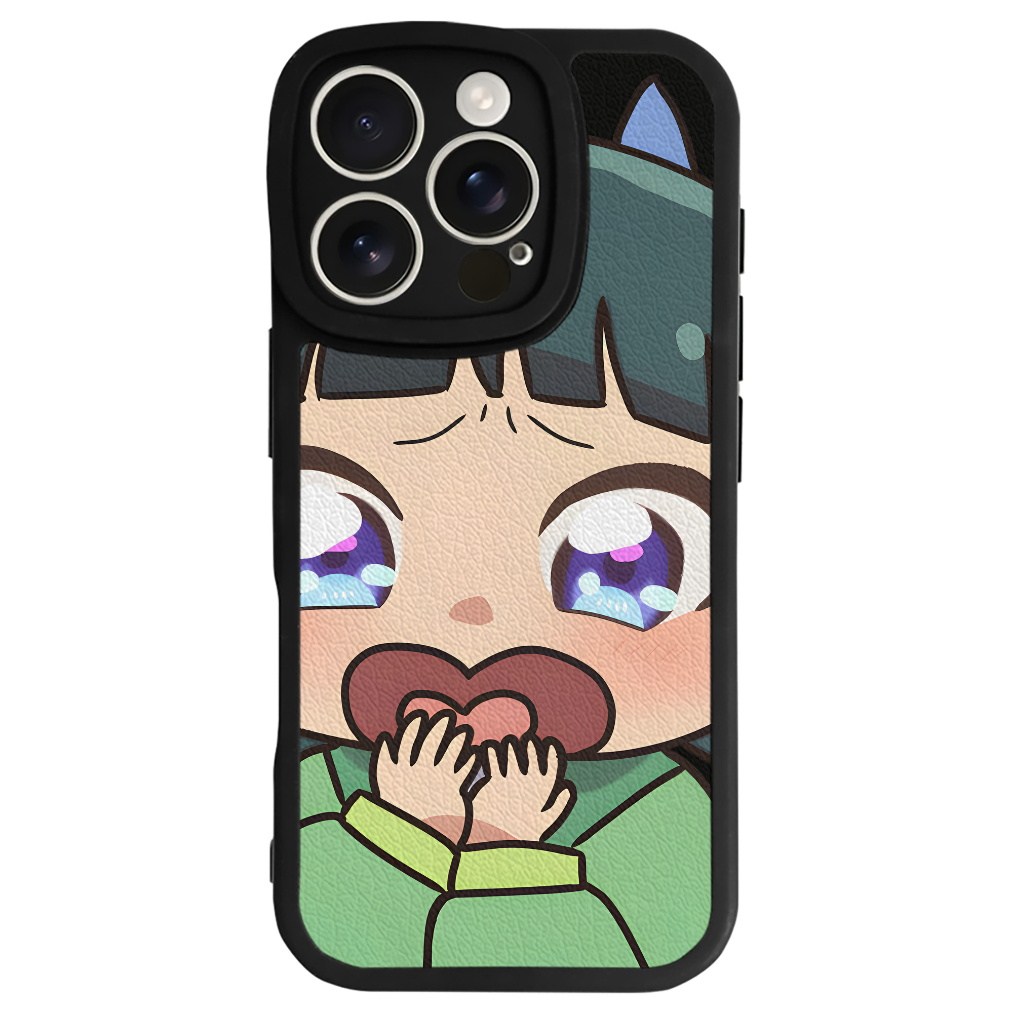 （画像用） 薬屋のひとりごと The Apothecary Diaries 【iPhone 16シリーズ対応】シリコンスマホケース（レザー調） 材質：シリコン